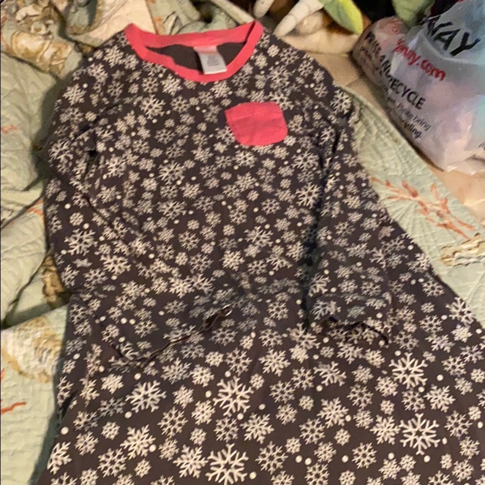Gymboree snowflake Print dress